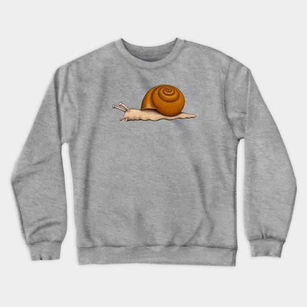 Snail Crewneck Sweatshirt by Akman